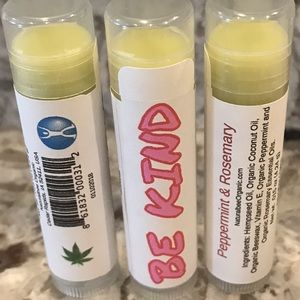 Buy 3, Be Kind Peppermint & Rosemary lip balm